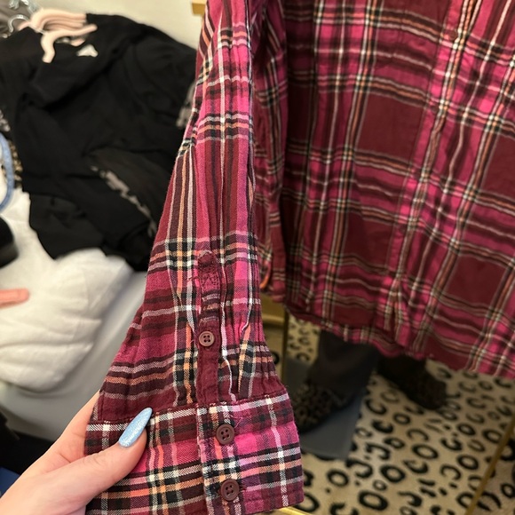 Plus size flannel - Picture 3 of 5